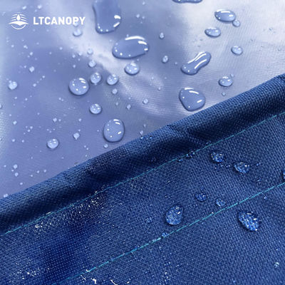 Litong Lightweight Blue Oxford Fabric Polyester Pvc Laminated Tarpaulin China Manufacturer