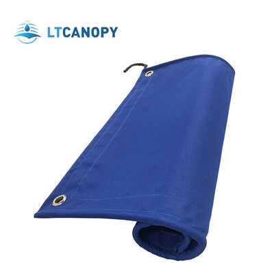 Litong Lightweight Blue Oxford Fabric Polyester Pvc Laminated Tarpaulin China Manufacturer