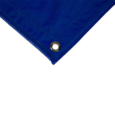 Litong Blue-silver PE Tarpaulin Lightweight Cargos Cover Blue-orange Luggage Bag 150gsm Waterproof Tarps