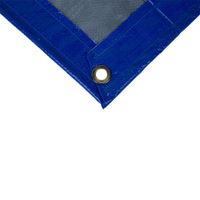 Litong Blue-silver PE Tarpaulin Lightweight Cargos Cover Blue-orange Luggage Bag 150gsm Waterproof Tarps