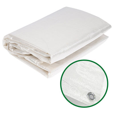 Green 5OZ 6OZ Blue-silver  Economy Tarp PE Tarpaulin Waterproof Fabric Tarp Material Plastic Sheet
