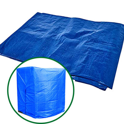 Green 5OZ 6OZ Blue-silver  Economy Tarp PE Tarpaulin Waterproof Fabric Tarp Material Plastic Sheet