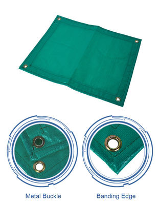 Lightweight 160gsm 240gsm PE Tarpaulin Sheets Durable Waterproof  UV Prevent PE Tarps Roll Double Green