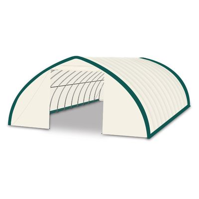 Litong Outdoor Agricultural Greenhouses Garden Plant Transparent Poly Tunnel Warehouse Pvc Tarpaulin