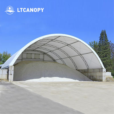 Customized Outdoor Waterproof Awning PVC Fabric Poly Tunnel Shipping Container Shelter